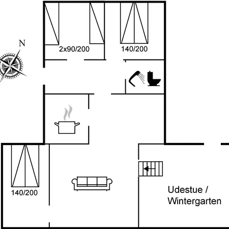 Dania - 500m From The Sea By Interhome * Bøtø By